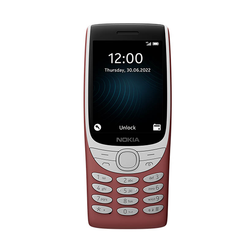 Nokia 8210 4G Dual RED 48 MB