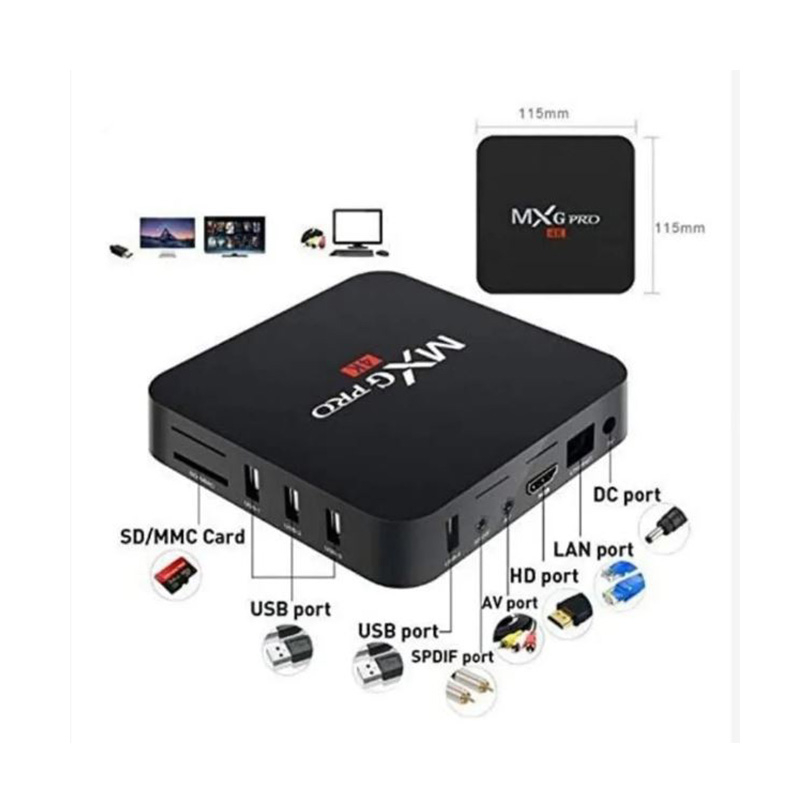 TV BOX MXQ PRO 4K 16 GB