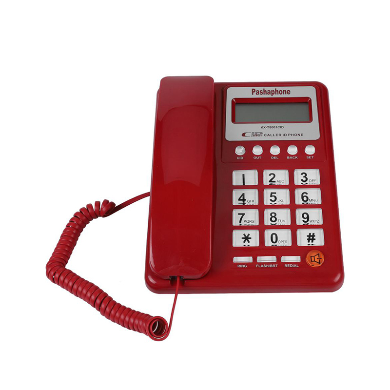 Pashaphone KX-T8001CID RED