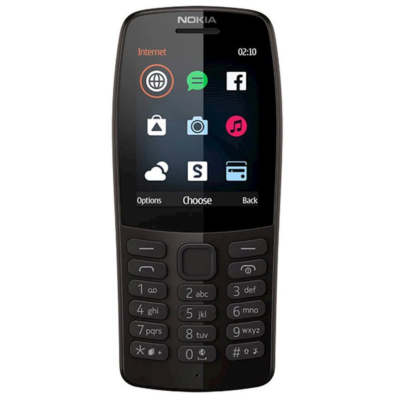 Nokia 210 Dual BLACK 16 MB